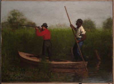 Rail Shooting on the Delaware by Thomas Eakins
