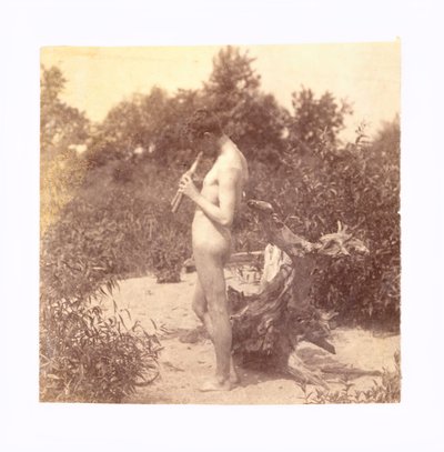 Standing Piper Study for Arcadia by Thomas Eakins