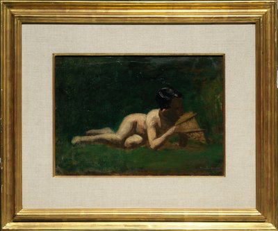 Study for Boy Reclining in 