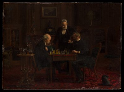 The Chess Players by Thomas Eakins