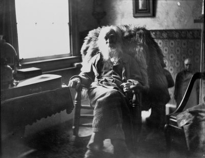 Walt Whitman in Camden, N.J. by Thomas Eakins