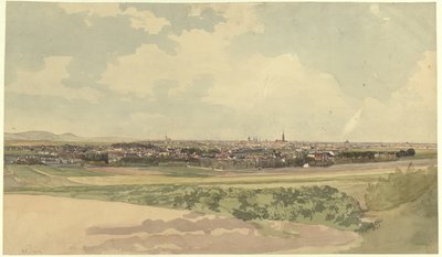 View of Vienna from a Point above Meidling by Thomas Ender
