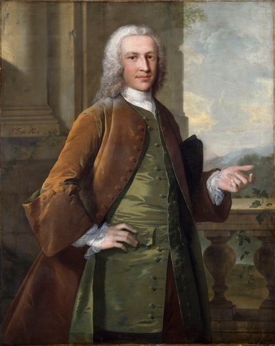 Portrait of Sir Charles Kemeys-Tynte, Baronet (1710-1785) by Thomas Frye