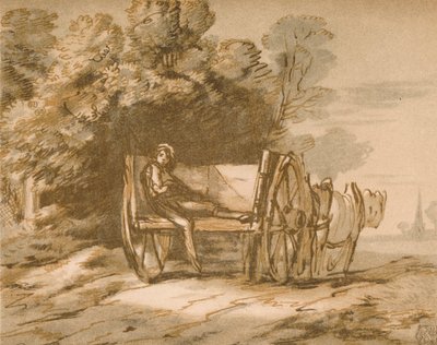 Boy with a Cart by Thomas Gainsborough