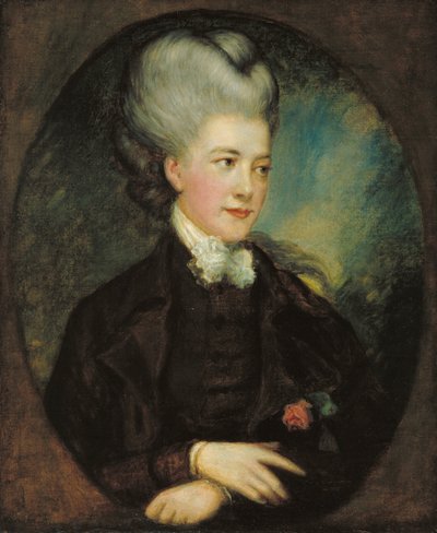 Lady Georgiana Poyntz, Countess Spencer (?) by Thomas Gainsborough