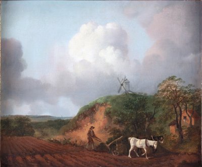 Peasant Ploughing with Two Horses, 1750-1753 by Thomas Gainsborough