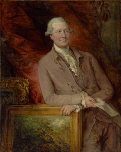 Portrait of James Christie (1730 - 1803) by Thomas Gainsborough
