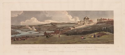 A Selection of Twenty of the Most Picturesque Views in Paris: View from Palace Terrace by Thomas Girtin