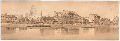 A Selection of Twenty of the Most Picturesque Views in Paris: View of the Pantheon taken from the Arsenal by Thomas Girtin