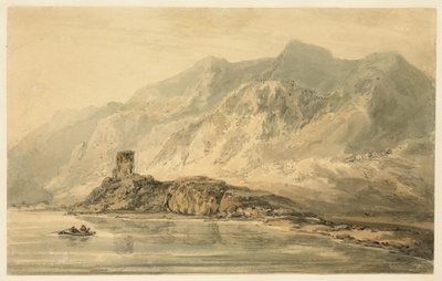 Dolbadarn Castle by Thomas Girtin