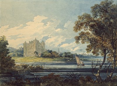 Duff House, Banff, 1794 by Thomas Girtin