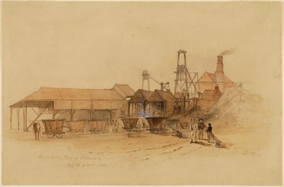 Burdon Main Colliery by Thomas H. Hair