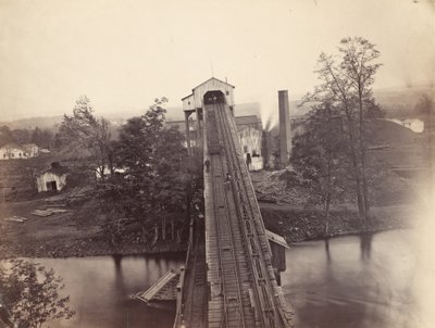 Von Storch Breaker, Del. & Hudson Canal Co., c. 1863-1865 by Thomas H. Johnson