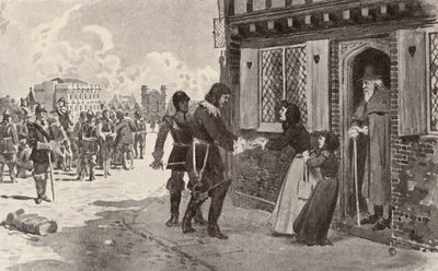 Sir Richard Fanshawe a Prisoner at Charing Cross by Thomas Hamilton Crawford