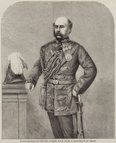 Major-General Sir Edward Lugard, KCB by Thomas Harrington Wilson