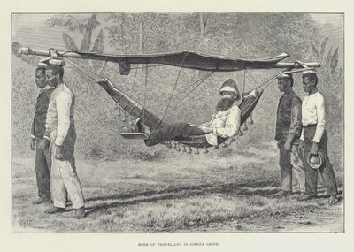 Mode of Travelling in Sierra Leone by Thomas Harrington Wilson