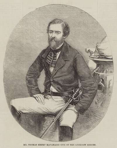 Mr Thomas Henry Kavanagh, One of the Lucknow Heroes by Thomas Harrington Wilson