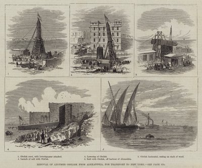 Removal of another Obelisk from Alexandria, for Transport to New York by Thomas Harrington Wilson