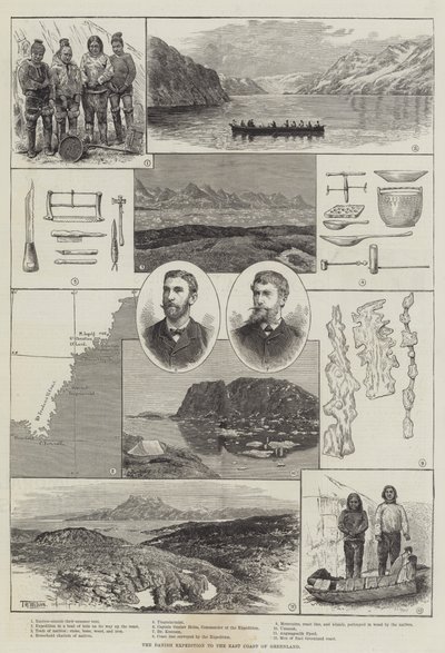 The Danish Expedition to the East Coast of Greenland by Thomas Harrington Wilson
