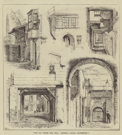 The Fox under the Hill, Adelphi, David Copperfield by Thomas Harrington Wilson
