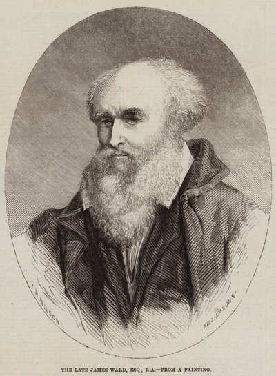 The Late James Ward, Esquire, RA by Thomas Harrington Wilson