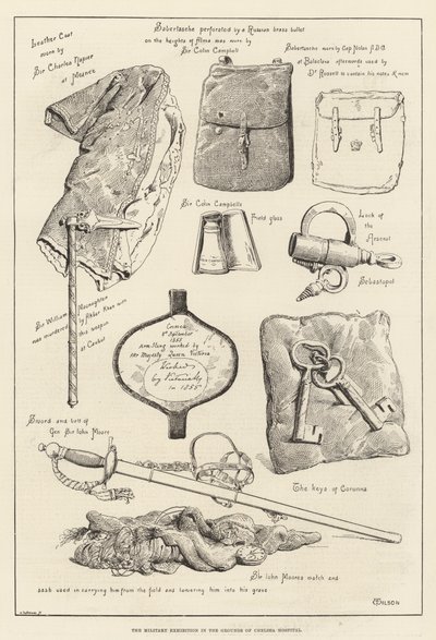 The Military Exhibition in the Grounds of Chelsea Hospital by Thomas Harrington Wilson
