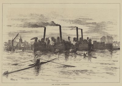 The Sculling Championship by Thomas Harrington Wilson
