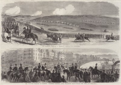 The Volunteer Field-Day at Brighton by Thomas Harrington Wilson