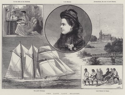 The late Lady Brassey by Thomas Harrington Wilson