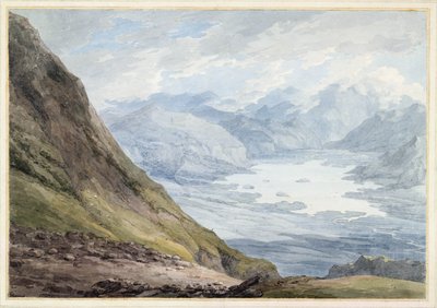 View from Skiddaw over Derwentwater by Thomas Hearne
