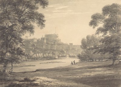 Windsor Castle from the Eton Playing Fields by Thomas Hearne