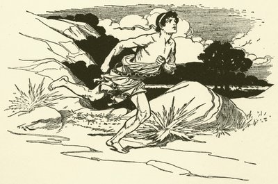 Bringing the News from Marathon by Thomas Heath Robinson