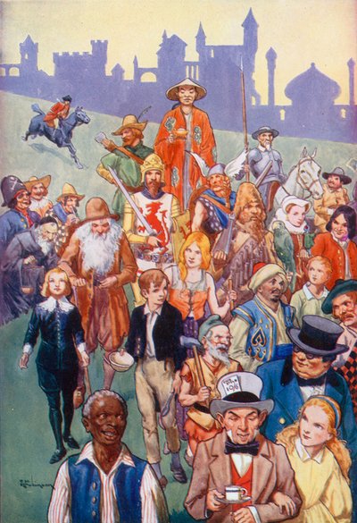 Familiar People from the Story Books by Thomas Heath Robinson