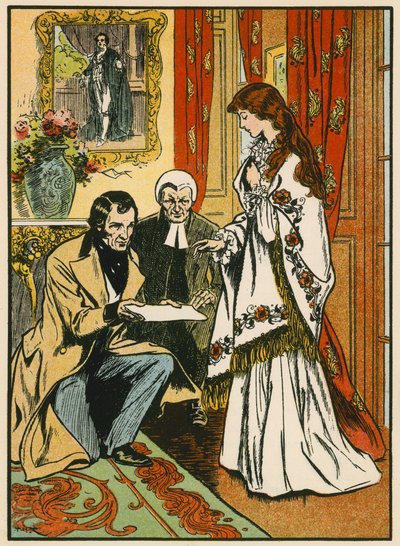 God Save the Queen. Accession of Queen Victoria by Thomas Heath Robinson
