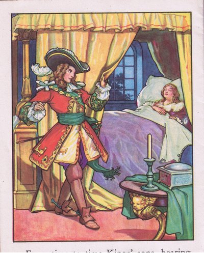 He Stood Amazed at Her Beauty by Thomas Heath Robinson