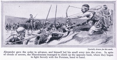 How Alexander Won His Empire: Darius King of Persia Amassed a Great Army, Which Was Defeated by the Macedonians in 334 BC by Thomas Heath Robinson