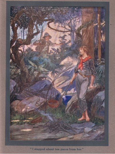 I Stopped Ten Paces from Her by Thomas Heath Robinson
