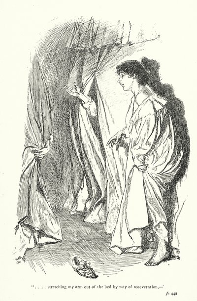 Illustration for A Sentimental Journey by Laurence Sterne by Thomas Heath Robinson