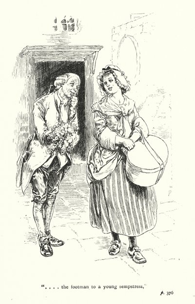Illustration for A Sentimental Journey by Laurence Sterne by Thomas Heath Robinson