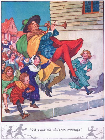 Out Came the Children Running by Thomas Heath Robinson