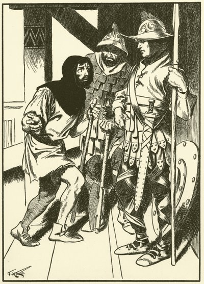 The Charcoal Burner at the Palace by Thomas Heath Robinson