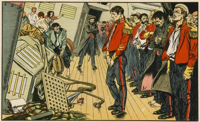The Heroes of the Birkenhead by Thomas Heath Robinson
