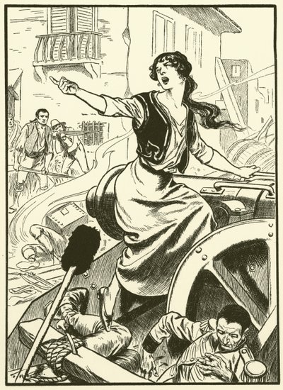 The Maid of Saragossa by Thomas Heath Robinson