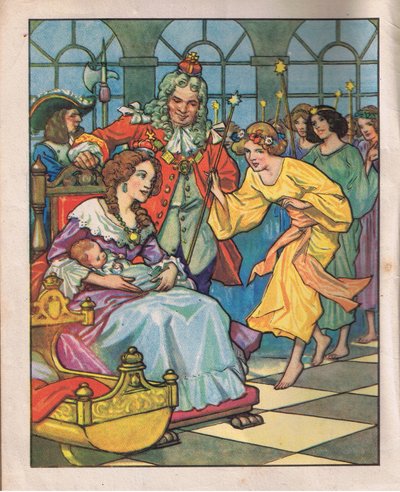 The Fairies and the Princess by Thomas Heath Robinson