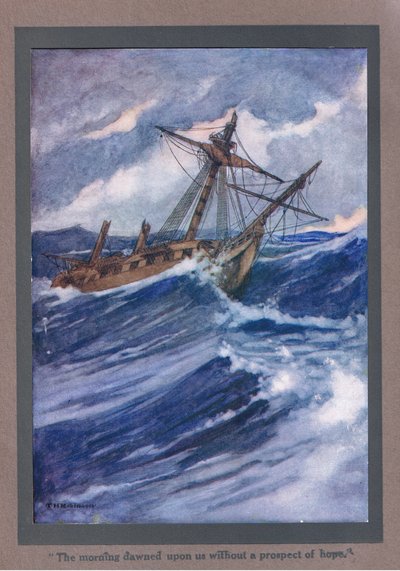 The morning dawned upon us without a prospect of hope by Thomas Heath Robinson