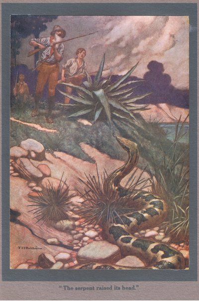 The Serpent Raised Its Head by Thomas Heath Robinson
