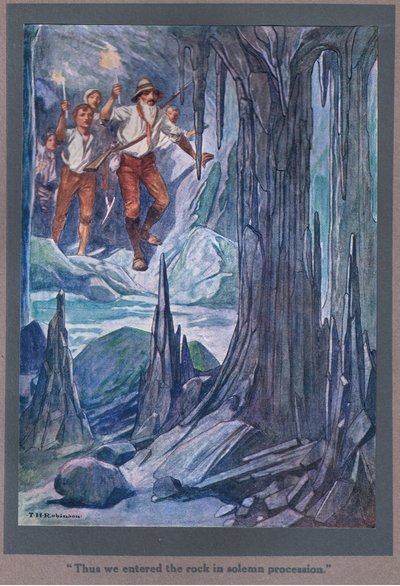 Thus We Entered the Rock in Solemn Procession by Thomas Heath Robinson