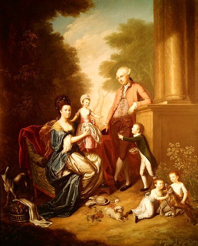 1st Earl Mount Cashell and Family by Thomas Hickey
