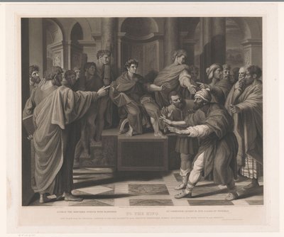 Elymas the Sorcerer Struck with Blindness by Thomas Holloway