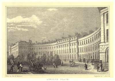 Ainslie Place by Thomas Hosmer (after) Shepherd